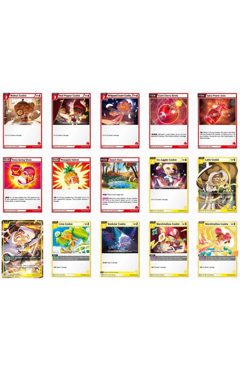 DevSisters CookieRun Braverse Trading Card Game, Brave Beginning Booster Display, Alternate, color, Multicolored