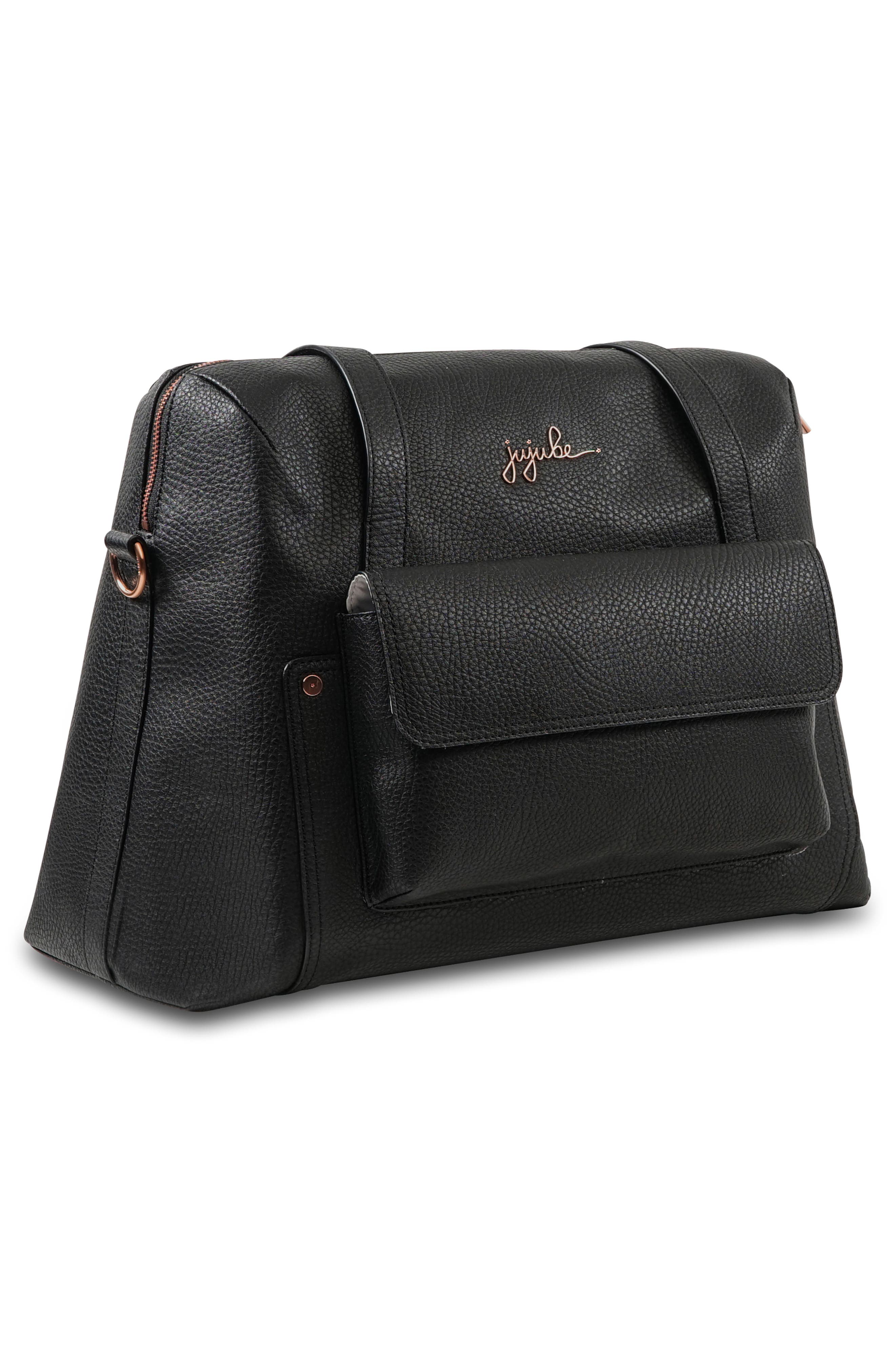 JuJuBe Ju-Ju-Be Ever Collection Wherever Faux Leather Weekend Diaper Bag, Alternate, color, 