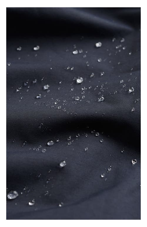 Shop Seasalt Cornwall Waterway Hooded Waterproof Jacket In Inkwell