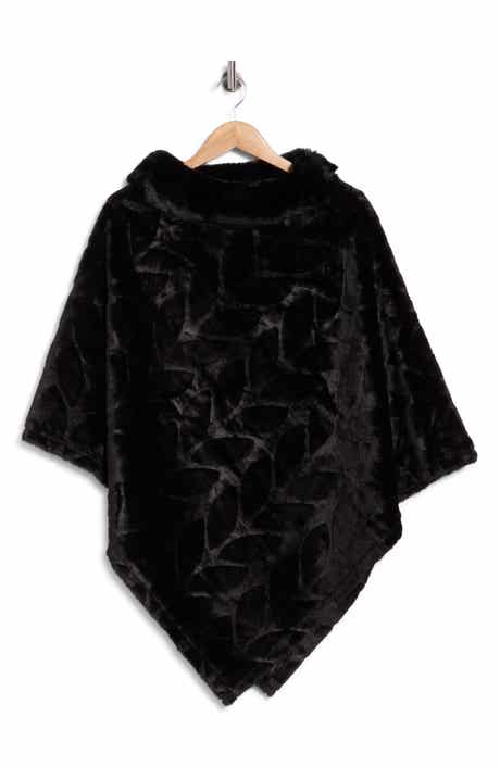 Pointelle Cowl Poncho