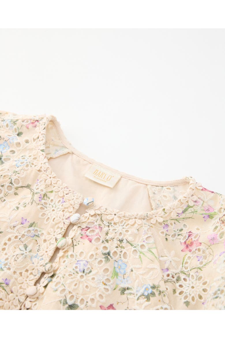 Everlee Sleeve Mini Dress, Alternate, color, Floral