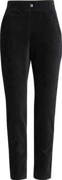 Hue High Waist Corded Knit Straight Leg Pants