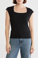 Melrose and Market Square Neck Top