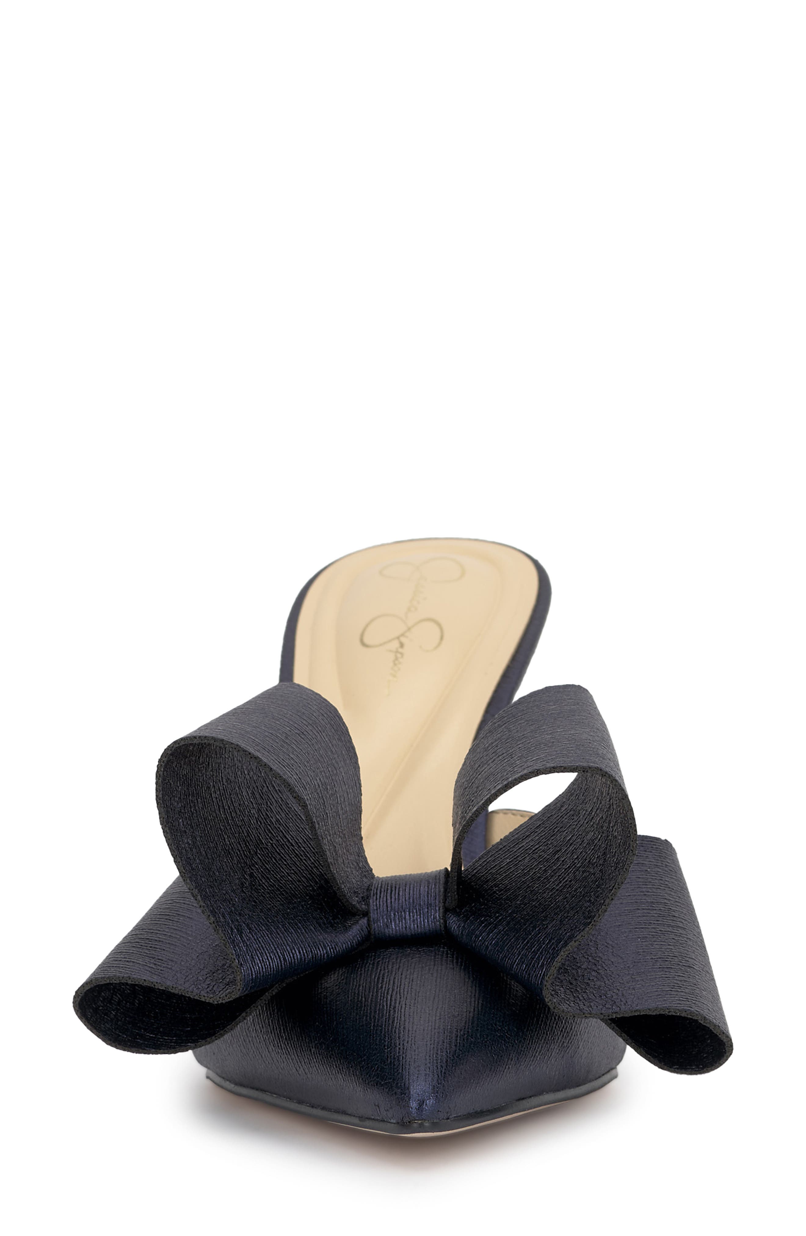 Valrin Pointed Toe Mule, Alternate, color, INDIGO 01