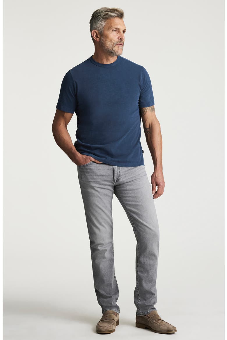 Slub Cotton Crewneck T-Shirt, Alternate, color, VINTAGE INDIGO