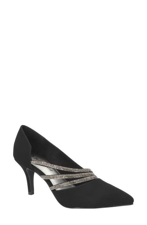 Azalea Bella Vita Crystal Embellished Pump