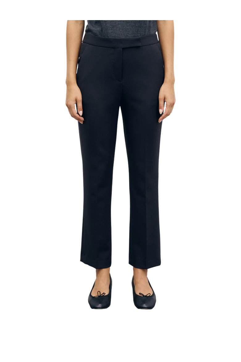 May Velvet Cropped Trousers, Main, color, Cinnamon