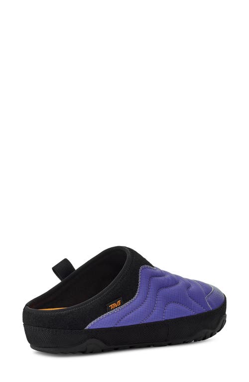 Teva Reember Terrain Quilted Water Repellent Mule In Blue
