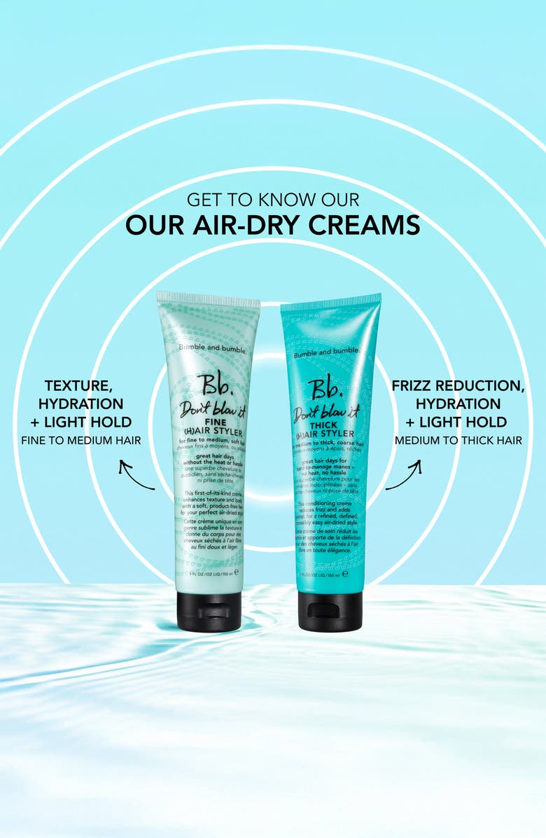 Bumble and bumble. Don't Blow It Thick Hair Styler, Alternate, color, 