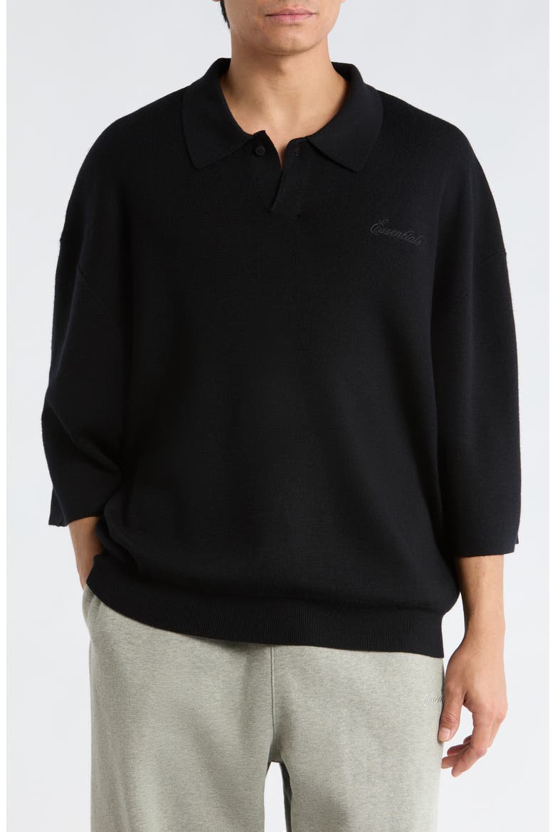 Signature '90s Wool Polo Sweater (Men) | Nordstrom