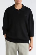 Fear of God Essentials Signature '90s Wool Polo Sweater