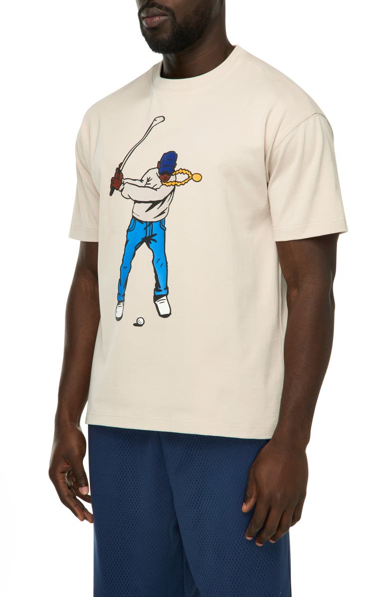 Eastside Golf Swingman Graphic T-Shirt, Alternate, color, Pumice