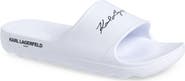 KARL LAGERFELD PARIS Signature Slide Sandal