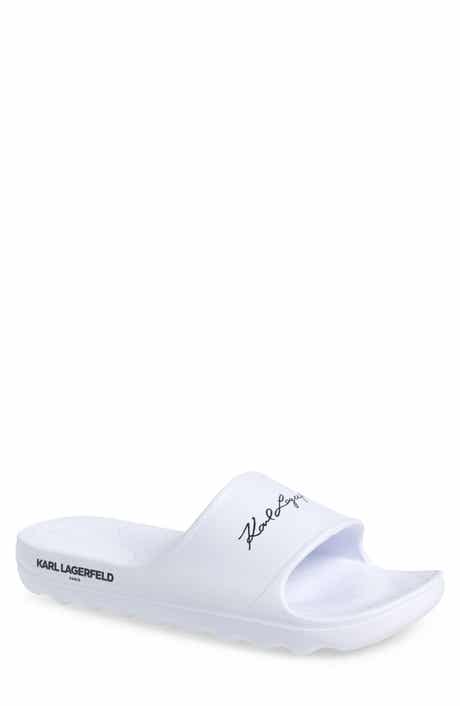 KARL LAGERFELD PARIS Signature Slide Sandal