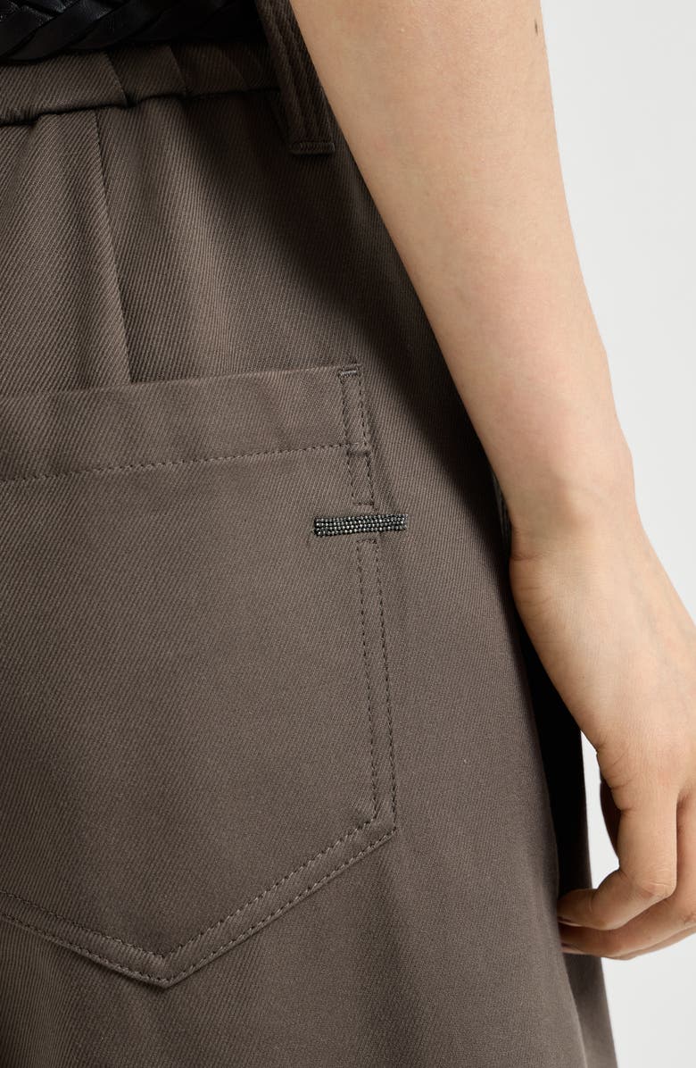 Brunello Cucinelli Baggy Pull-On trousers, Alternate, color, Pine Cone Brown