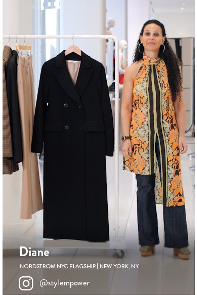 Blake Cashmere A-Line Coat video