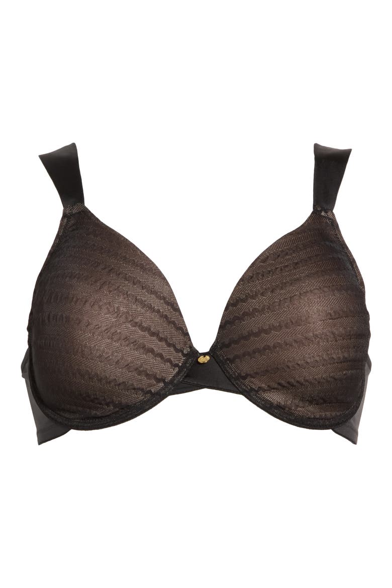 N Natori 'Conceal' Full Figure Underwire T-Shirt Bra, Alternate, color, BLACK/CAFE