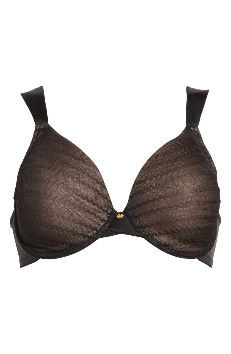 Natori N Natori 'Conceal' Full Figure Underwire T-Shirt Bra, Alternate, color, Black/Cafe