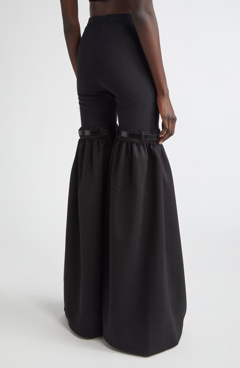 Coperni Hybrid Tailored Flare Trousers, Alternate, color,