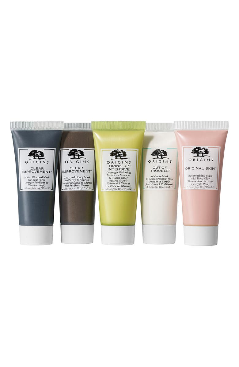 Origins Love That Skin Mini Masking Essentials for Self-Care USD $42 Value, Main, color, 