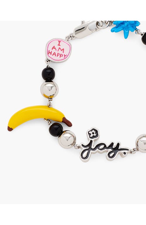 Marc Jacobs X David Shrigley Joy Flower Station Bracelet In Multi