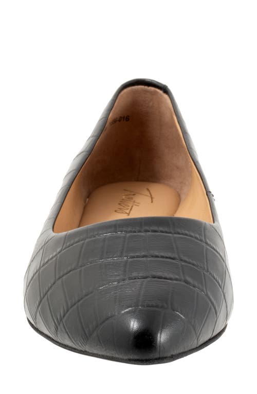 Trotters Estee Ballet Flat In Black