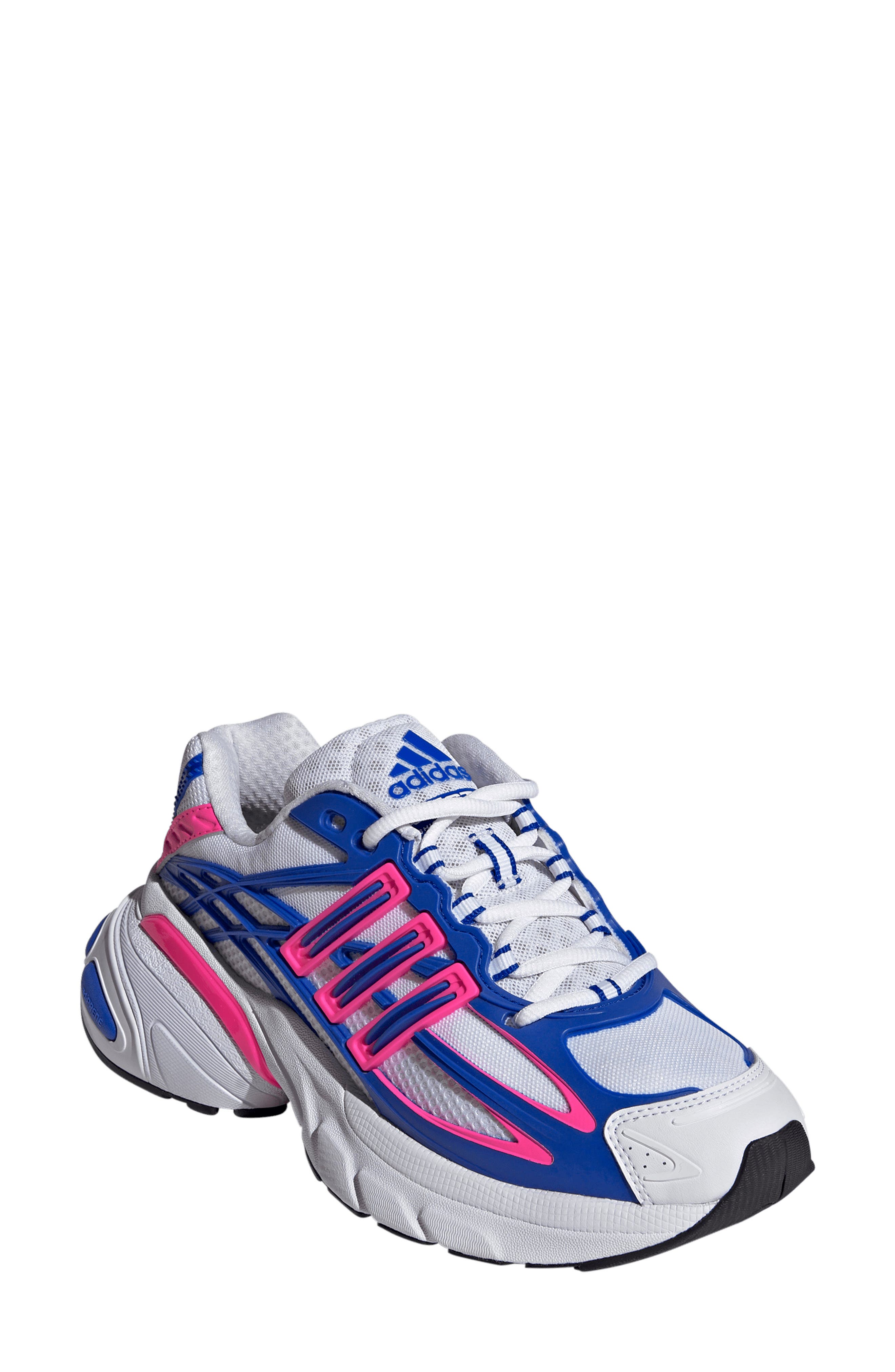 adidas Adistar Cushion XLG 2.0 Sneaker, Main, color, White/ Lucid Pink/ Blue