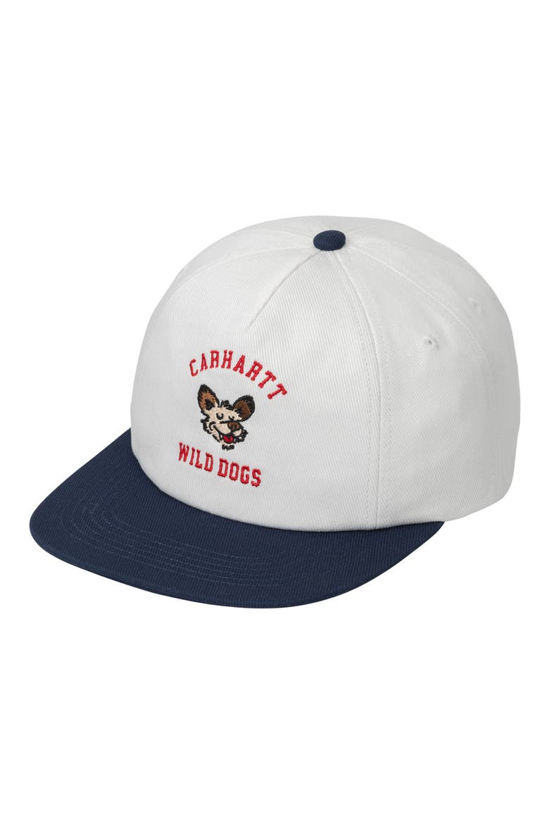 Wild Dog Cotton Twill Adjustable Baseball Cap, Main, color, WAX