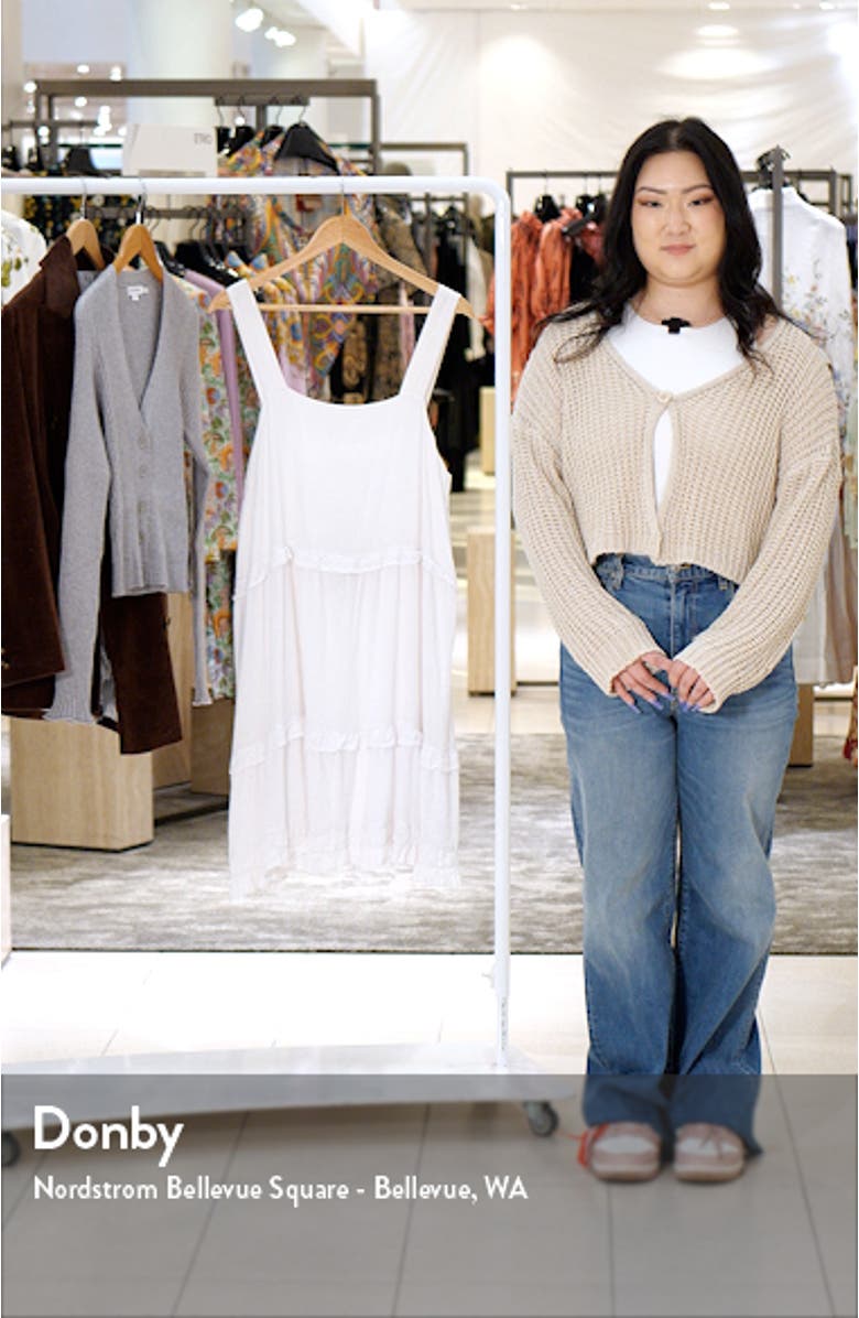 Sandy Linen Blend Sundress, sales video thumbnail