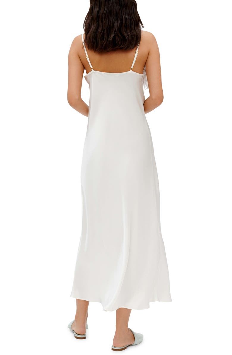 Sleeper Boheme Feather Nightgown, Alternate, color,