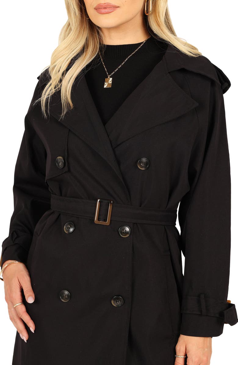 Petal & Pup Trina Belted Trench Coat, Alternate, color, 
