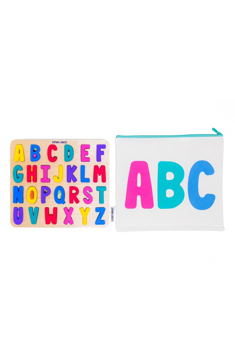 Domino & Juliette ABC Find & Fit Puzzle, Alternate, color, Multi-Color