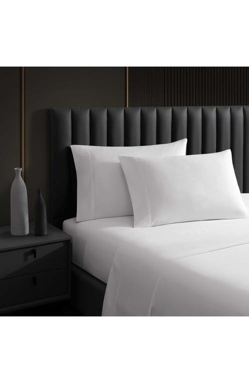 Vera Wang Sateen 1,000 Thread Count King Sheet Set In White