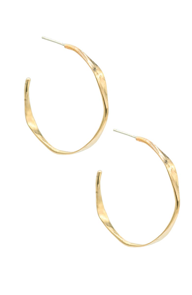 ALBISIA Scallop Hoops, Main, color, 14K Gold Filled