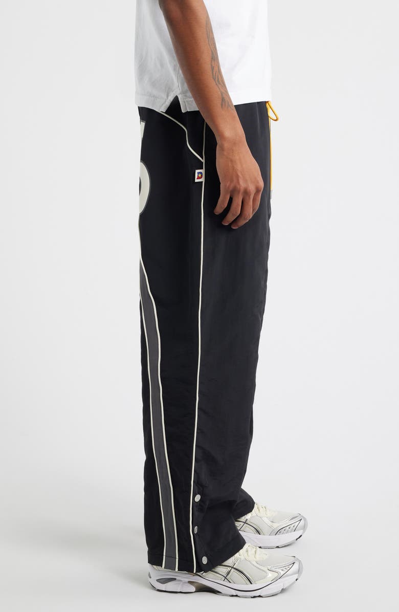 DIET STARTS MONDAY Reverso Nylon Pants, Alternate, color, Black/Grey