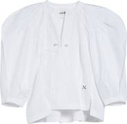 NACKIYÈ Odalique Cotton Poplin Top