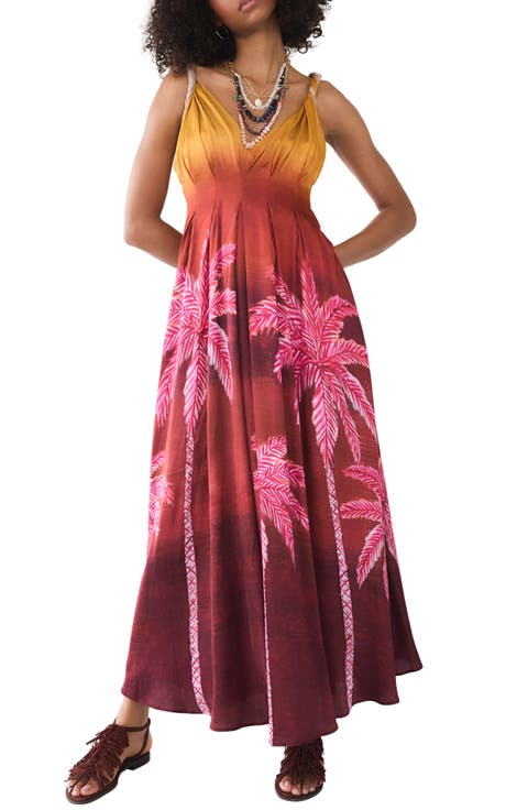 Palma Printed Maxi Dress