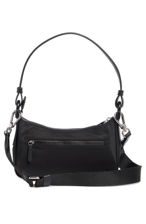 Cole Haan Convrtb Nyl Shld Bag In Black Solid