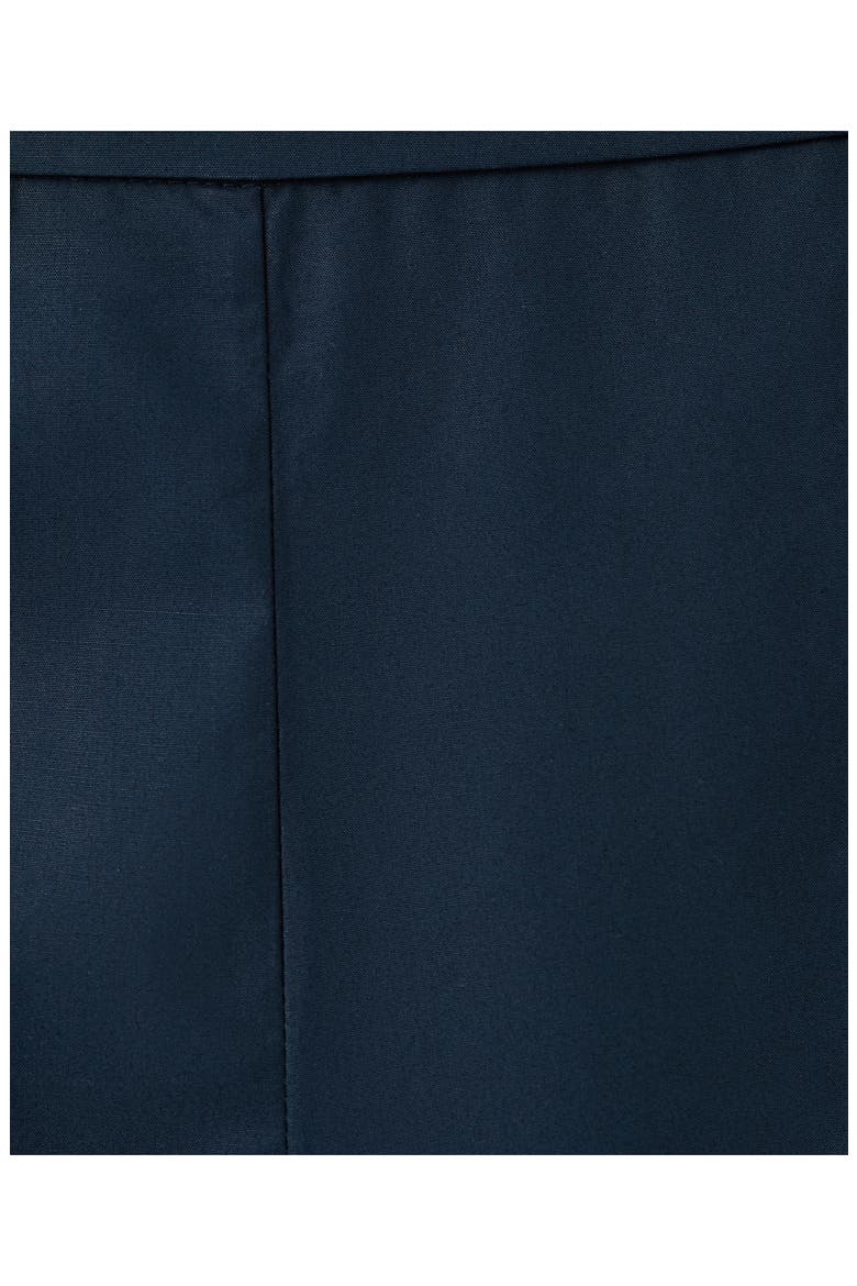 Pull-On Wide Leg Cotton Pants, Alternate, color, NAVY