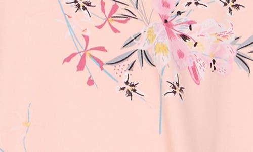 Flora By Flora Nikrooz Makayla Lace 4-pack Assorted Short Pajamas In Peach