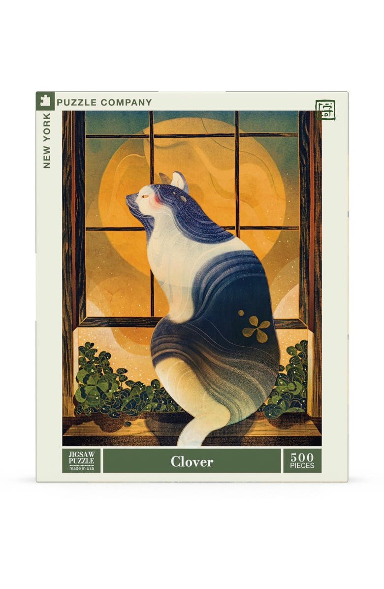 NEW YORK PUZZLE COMPANY Clover 500 Piece Puzzle, Main, color, NO COLOR