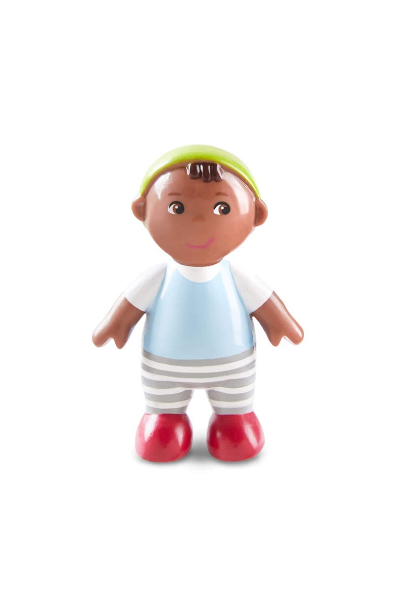 HABA Little Friends Family Time - Mom, Dad and Baby Dollhouse Toy Figures, Alternate, color, Multi