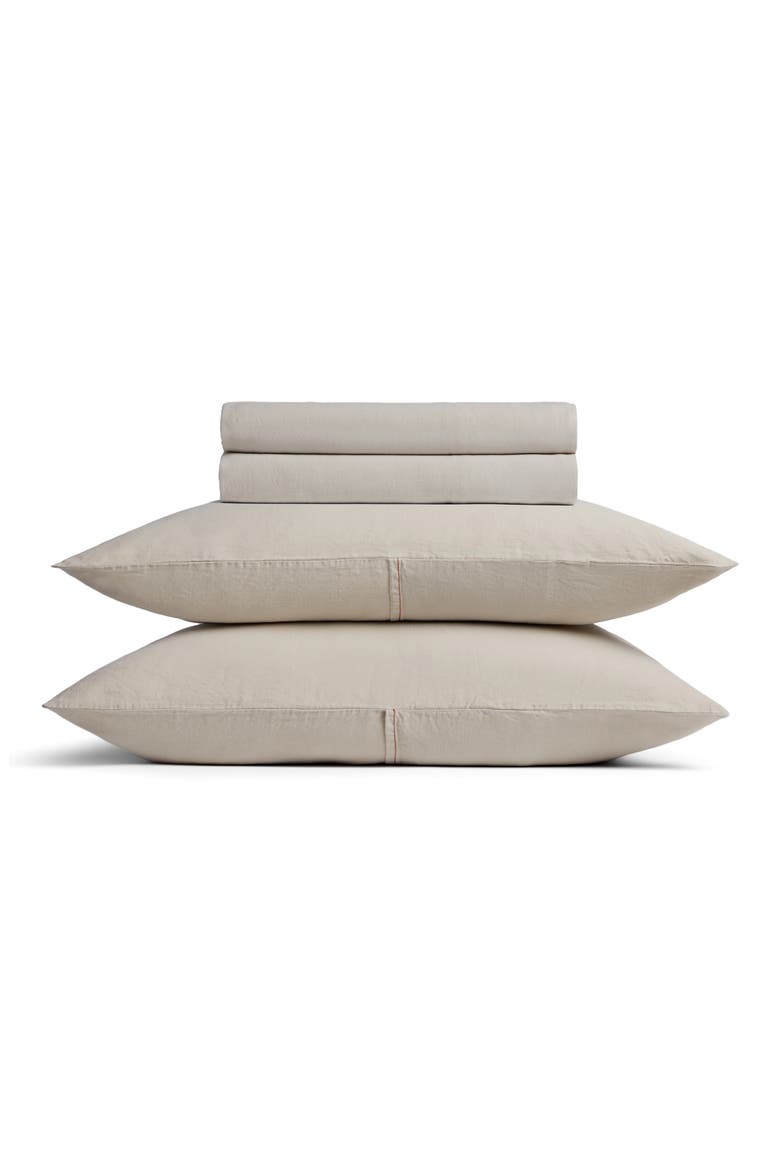 Heirloom Sheet Set, Main, color, BONE