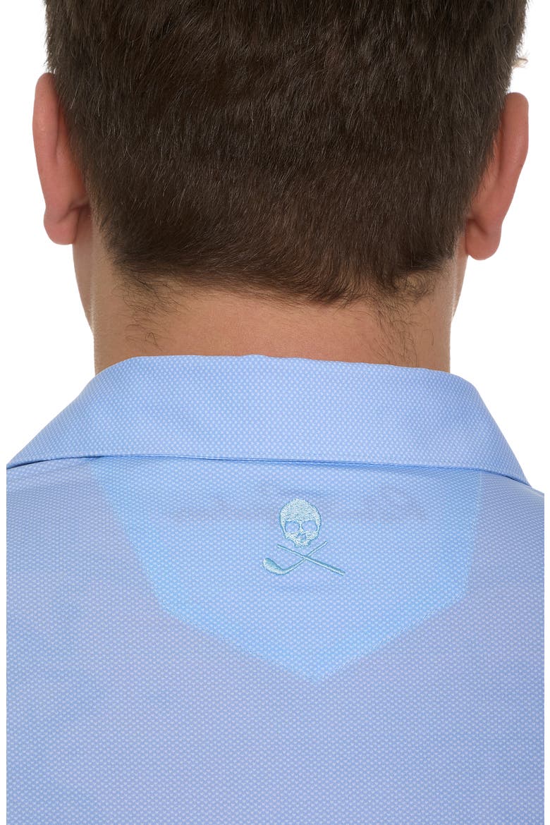 Alastor Long Sleeve Golf Polo, Alternate, color, LIGHT BLUE
