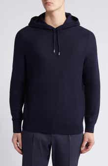 BOSS Trapani Mesh Sweater Hoodie