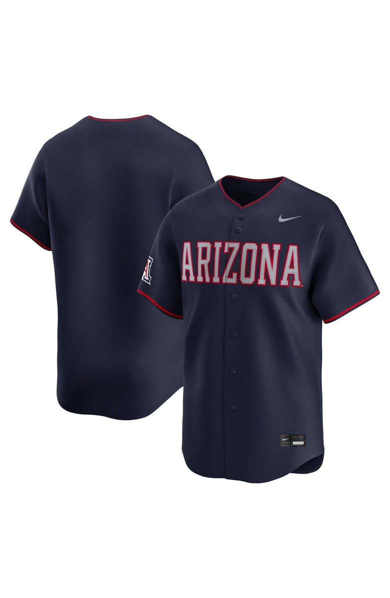 Nike Men's Nike Navy Arizona Wildcats College Limited Baseball Jersey, Main, color, Navy