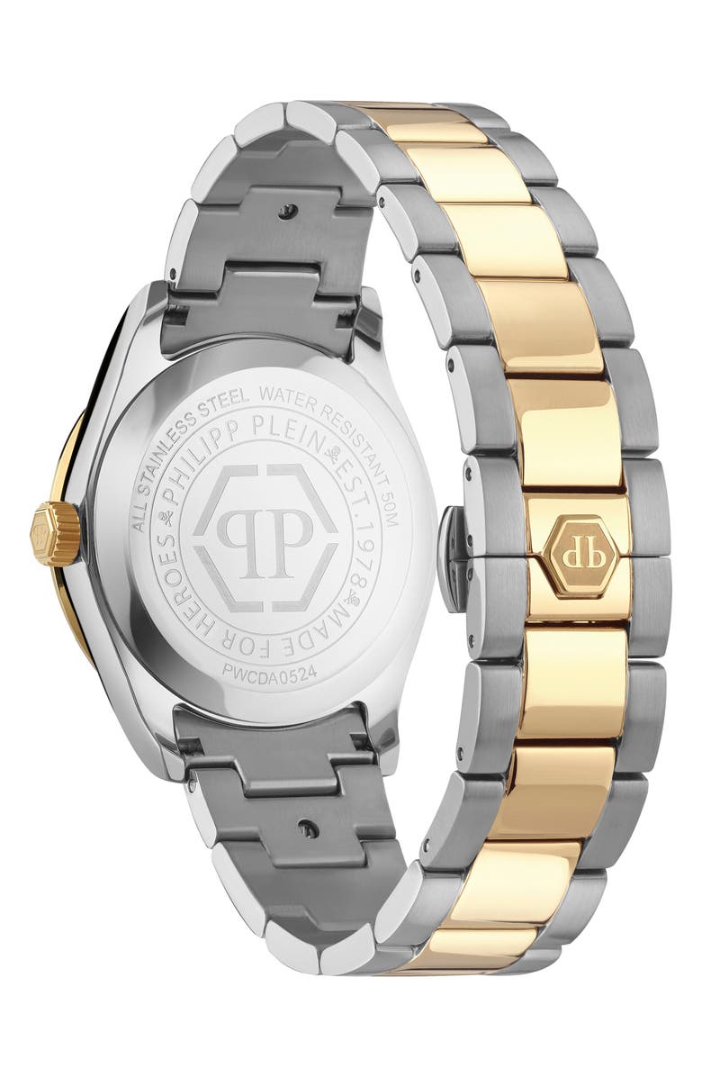 PHILIPP PLEIN Queen Bracelet Watch, 38mm, Alternate, color, Two Tone