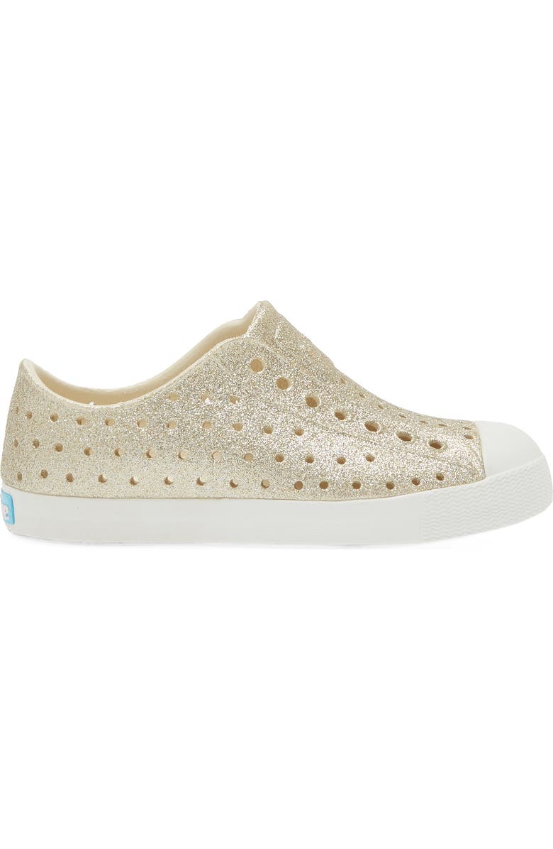 Native Shoes Jefferson Bling Glitter Slip-On Sneaker, Alternate, color,