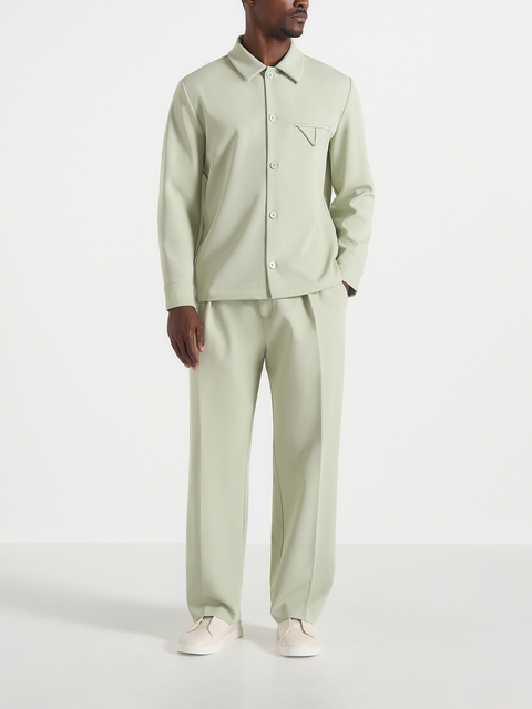 Leo Hatched Overshirt