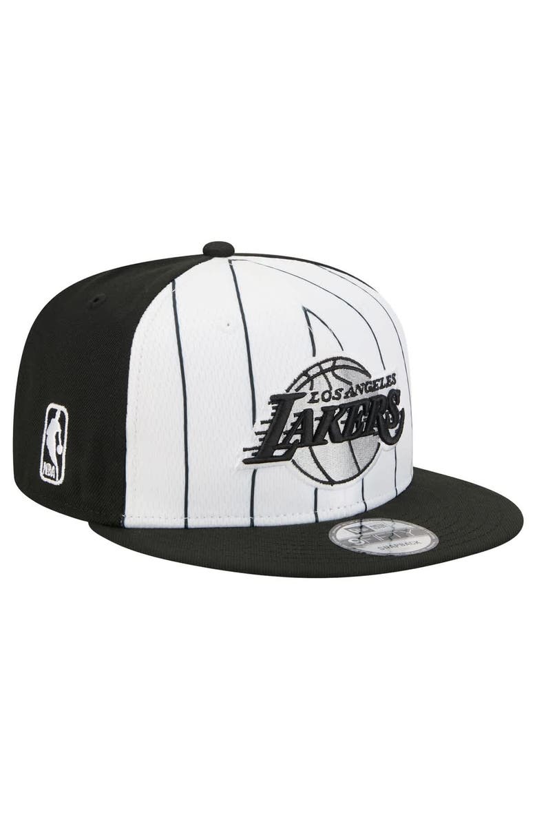 New Era Men's New Era  White Los Angeles Lakers 2025 NBA Tip Off 9FIFTY Snapback Hat, Main, color, White